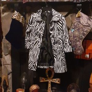 Beautiful Zebra Stripes Jacket